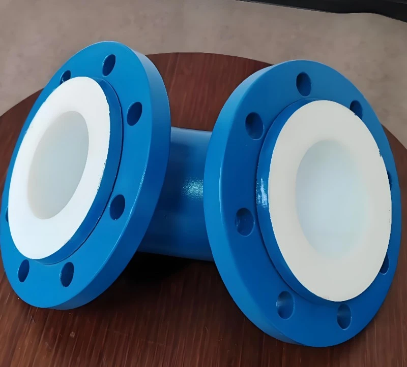 Ptfe Lined Chemical Pipeline Elbow
