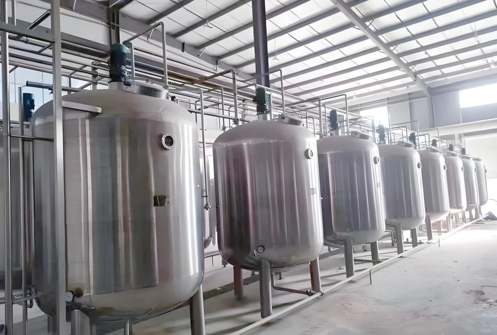 Ptfe Lined Pharmaceutical Intermediate Receiver Tank