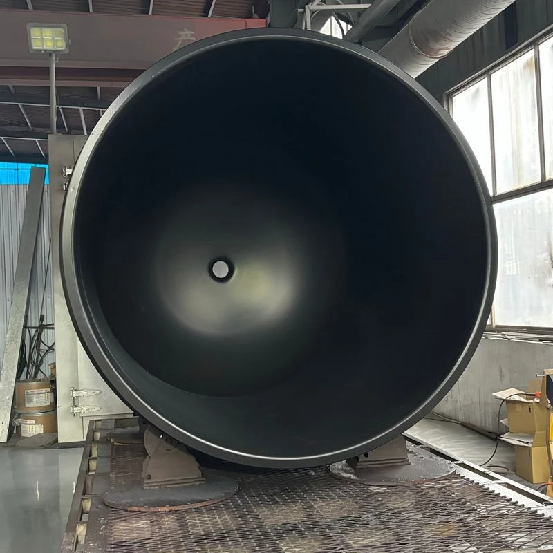 PFA-gecoate chemische opslagtank
