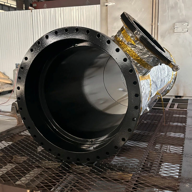 PFA-gecoate industriële chemische scheidingskolom