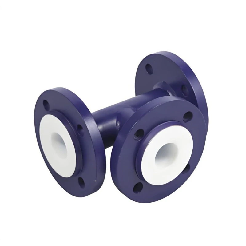 PTFE gevoerde zuurbestendige T-fitting