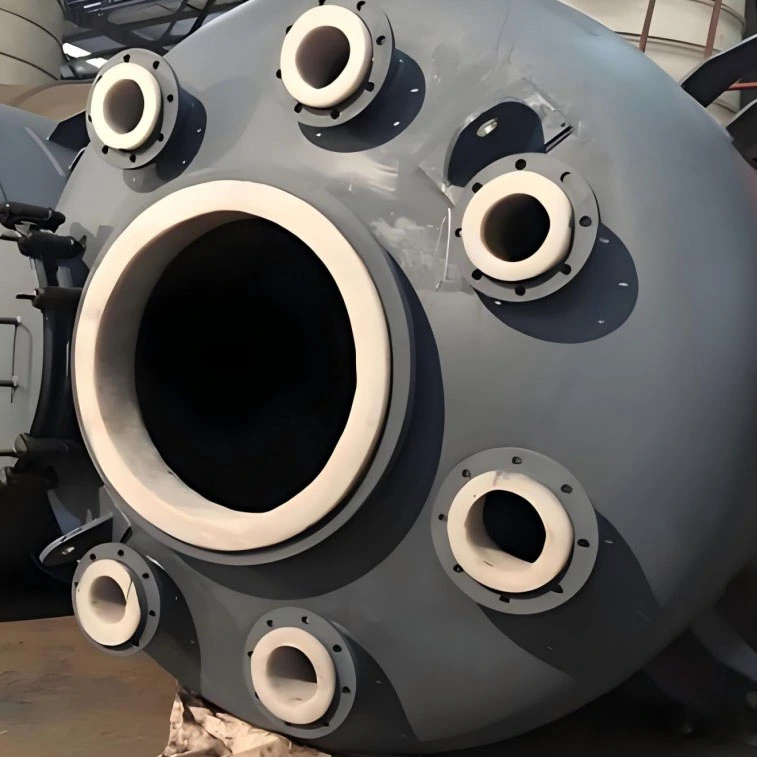 Met PTFE beklede chemische reactor